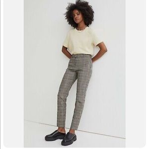 Women's Gray Plaid Pants